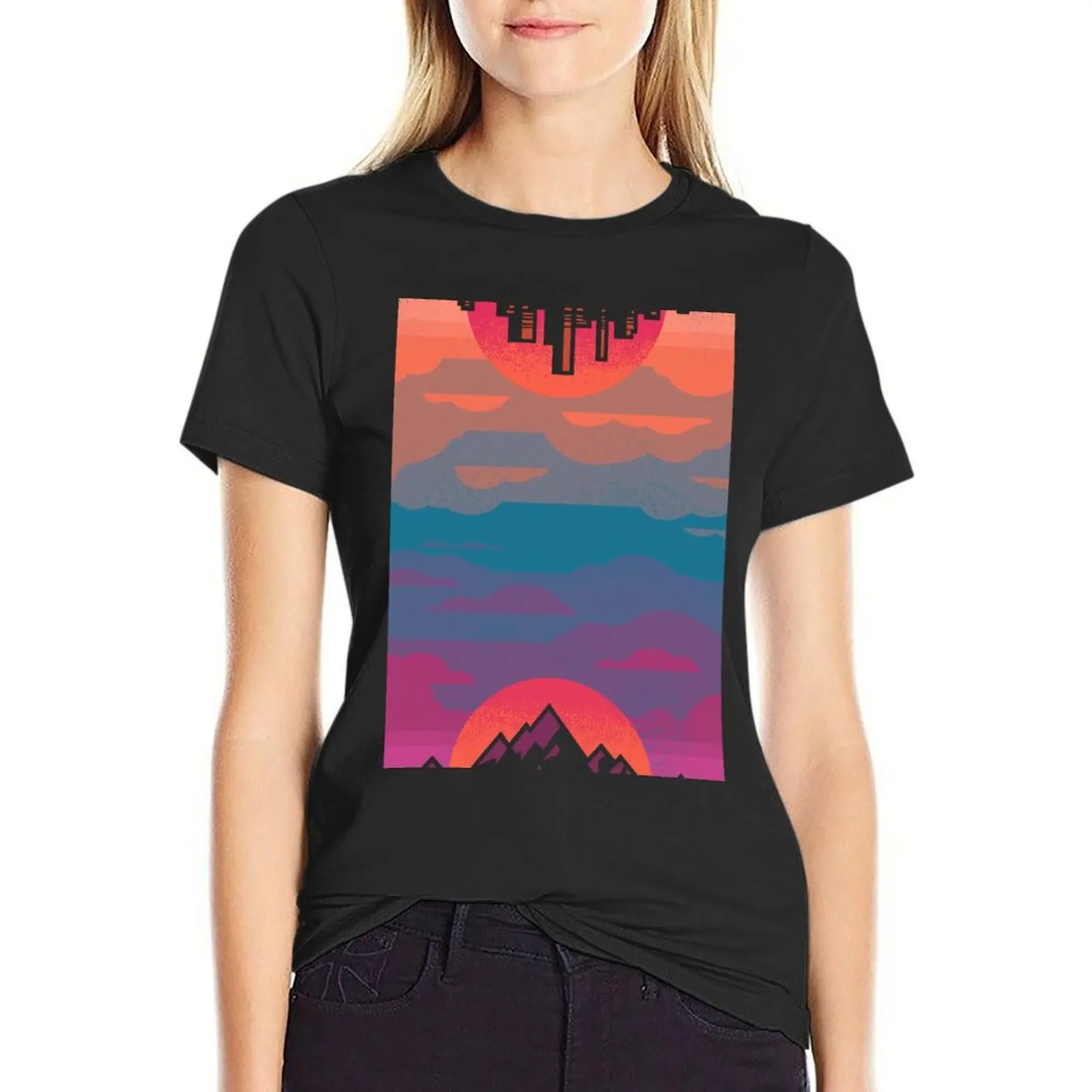 

Sunrise to Sunset (alternate) T-Shirt graphics female cropped t shirts for Women