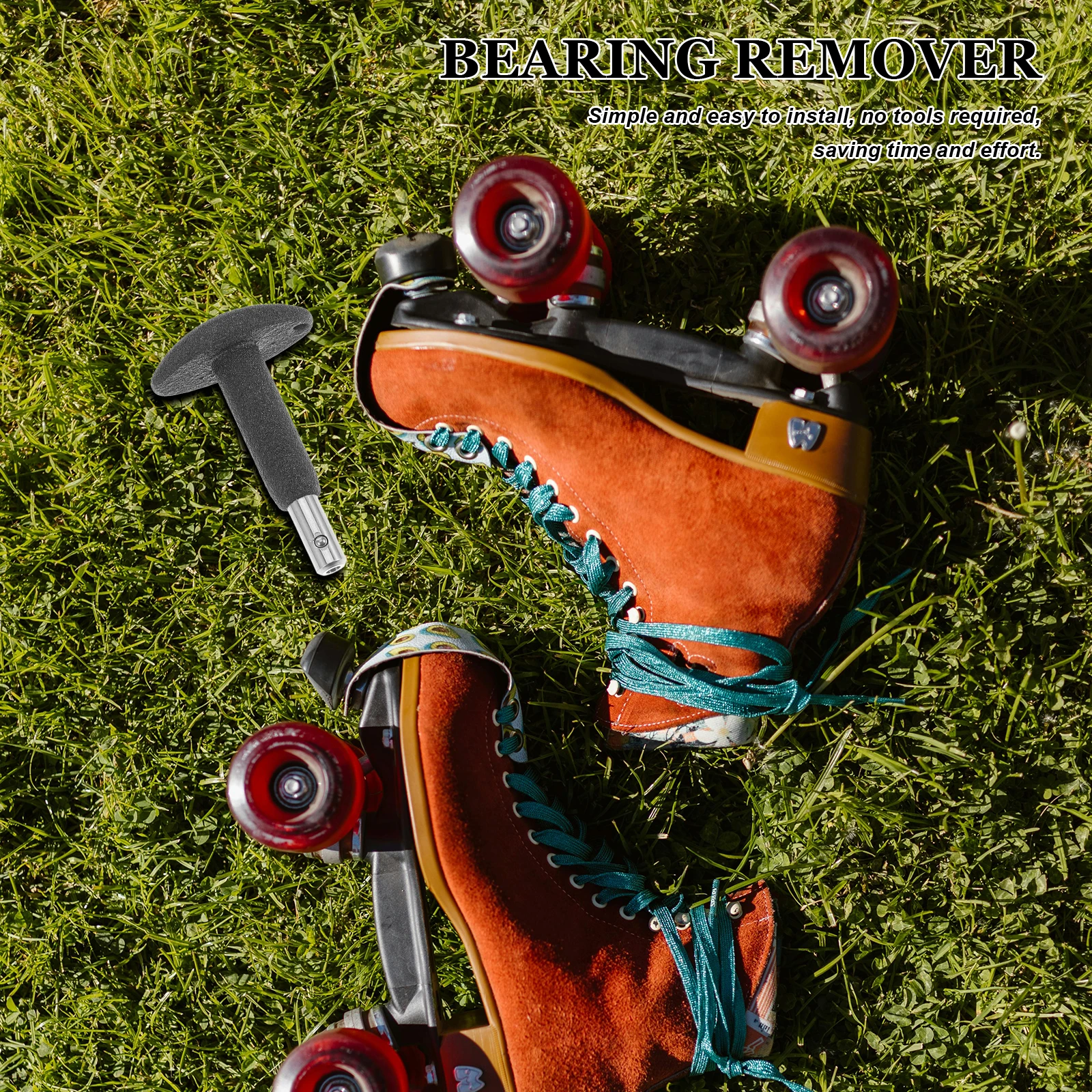 

Skateboard Remover Portable Iron Puller Durable Roller Repair For Men Women Bearing Removal Skate Tool Bearing Puller Roller