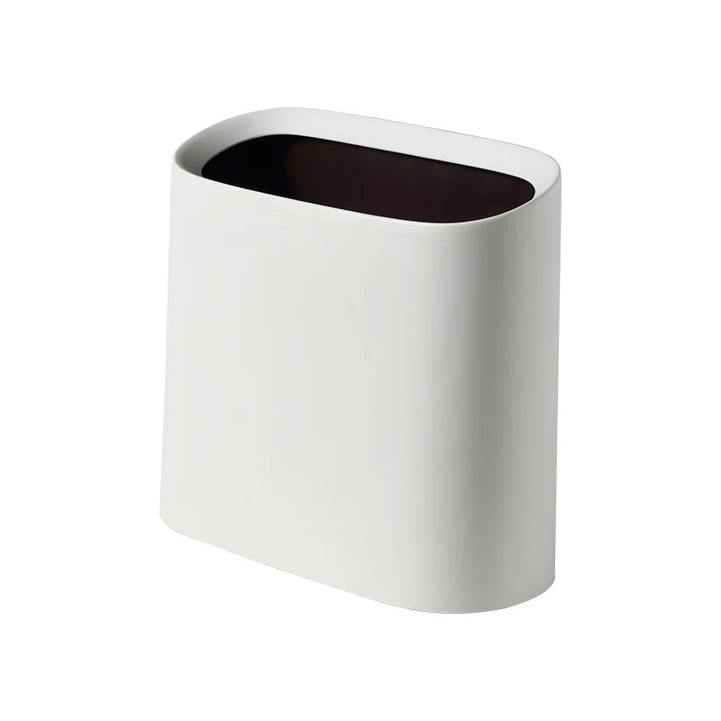 YY Living Room Modern Minimalist Toilet Kitchen without Lid Gap Wastebasket