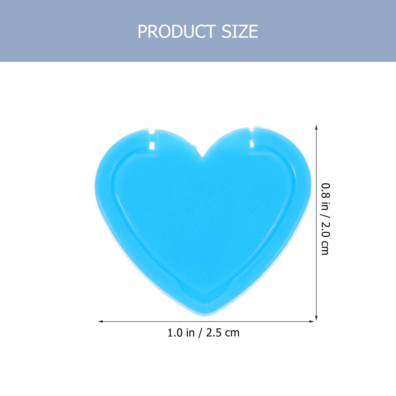 

2pcs Led Drawing Board Protector Heart Shaped Light Pad Cover Durable Plastic Key Button Shield For Diamond Art Painting