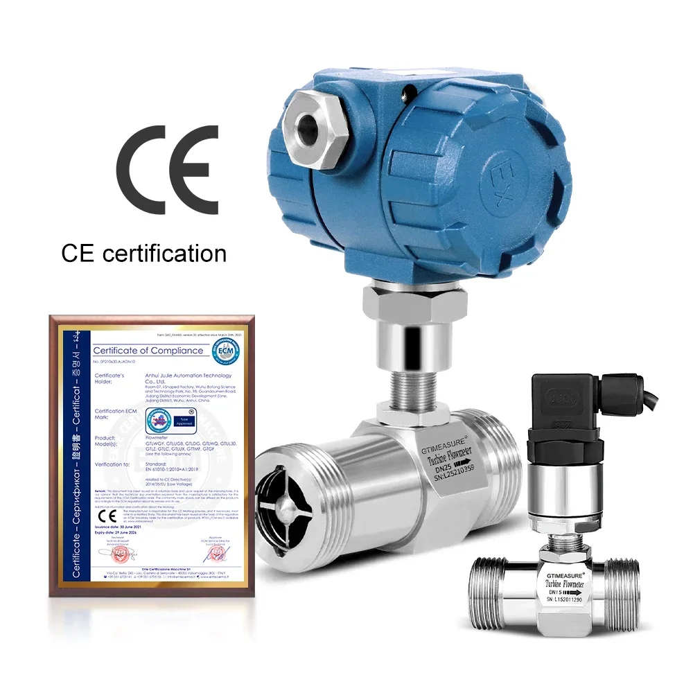 

2026 High Precision Turbine Flowmeter Industrial Explosion-Proof Intelligent
