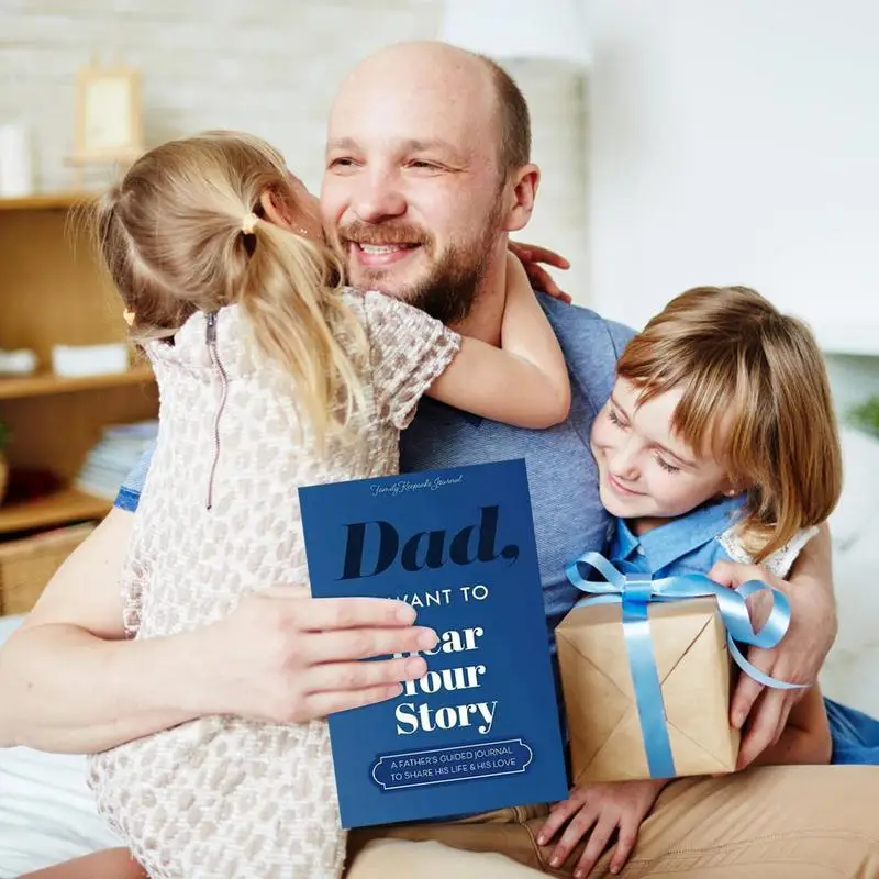 

Multipurpose Father Notepad Book Dad's Guidance Journal Dad I Want To Hear Your Story Journal Book For Important Daily Reminders