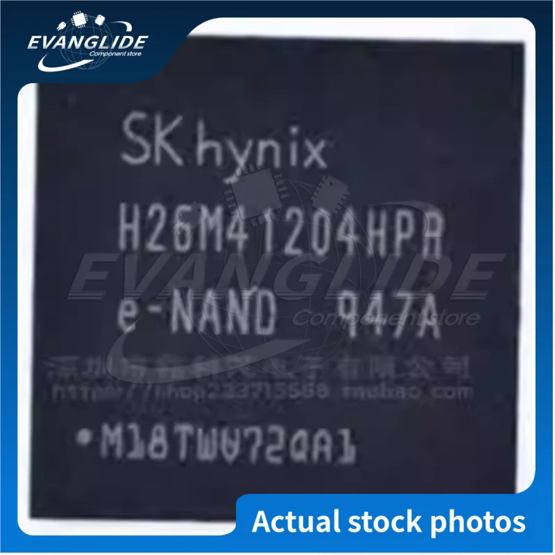 1 PCS 100% Original & New  H26M41204 H26M41204HPR eMMC ver 5.1 BGA-153 In Stock Wholesale