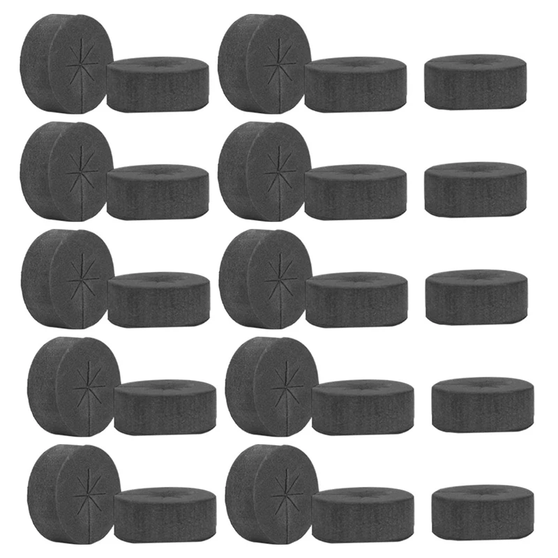 30Pack Cloning Collars Inserts Premium Grade Foam DIY Foam Cloner Inserts For Net Pots, Aeroponics