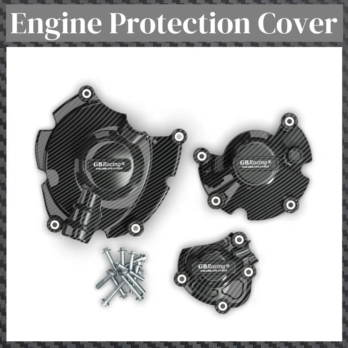 

GBRacing MT-10 2015-2024 Yamaha Body and Frame, Motorcycle Accessories, Water-cooled Clutch Pulse Engine Protective Cover