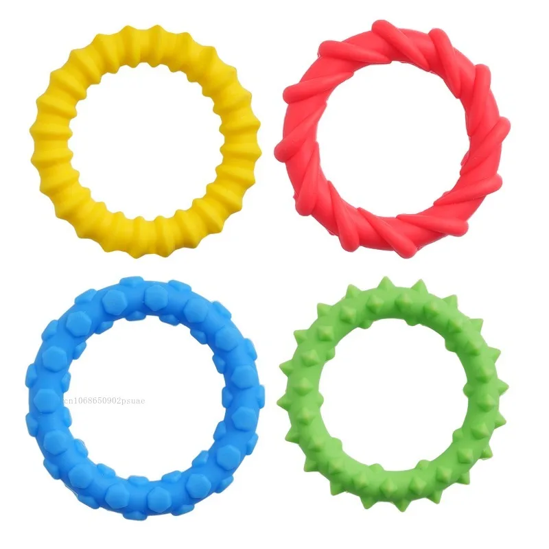 4PCS Bracelet Sensory Fidget Toys for Kids Adults Soft Sensory Decompression Toy Touch Desensitization Training Bracelets New