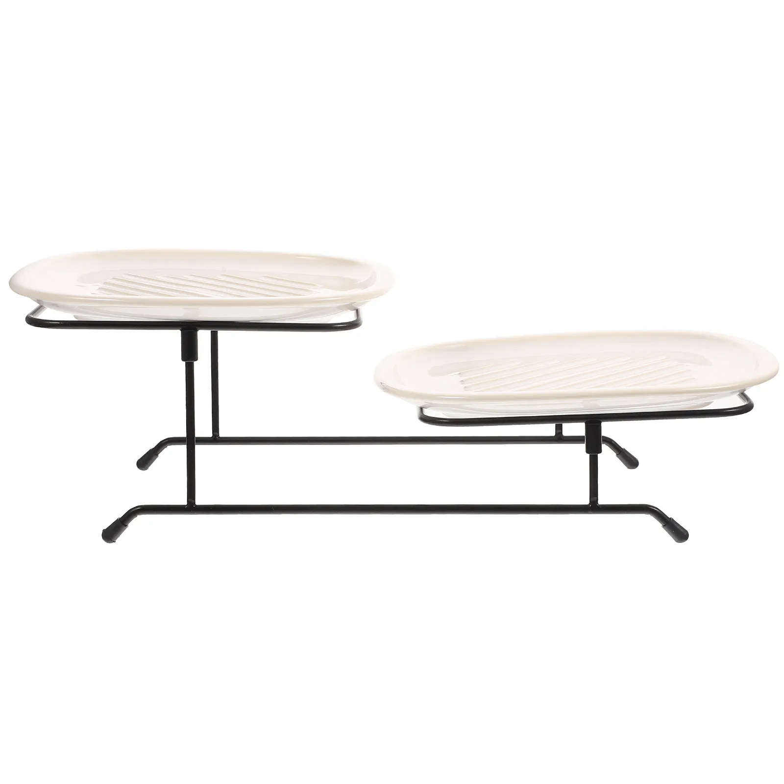 

Многоярусная подставка для десертов, двухъярусный поднос для тортов, конфет, сухофруктов, хлеба, кексов, для свадеб, вечеринок и мероприятий