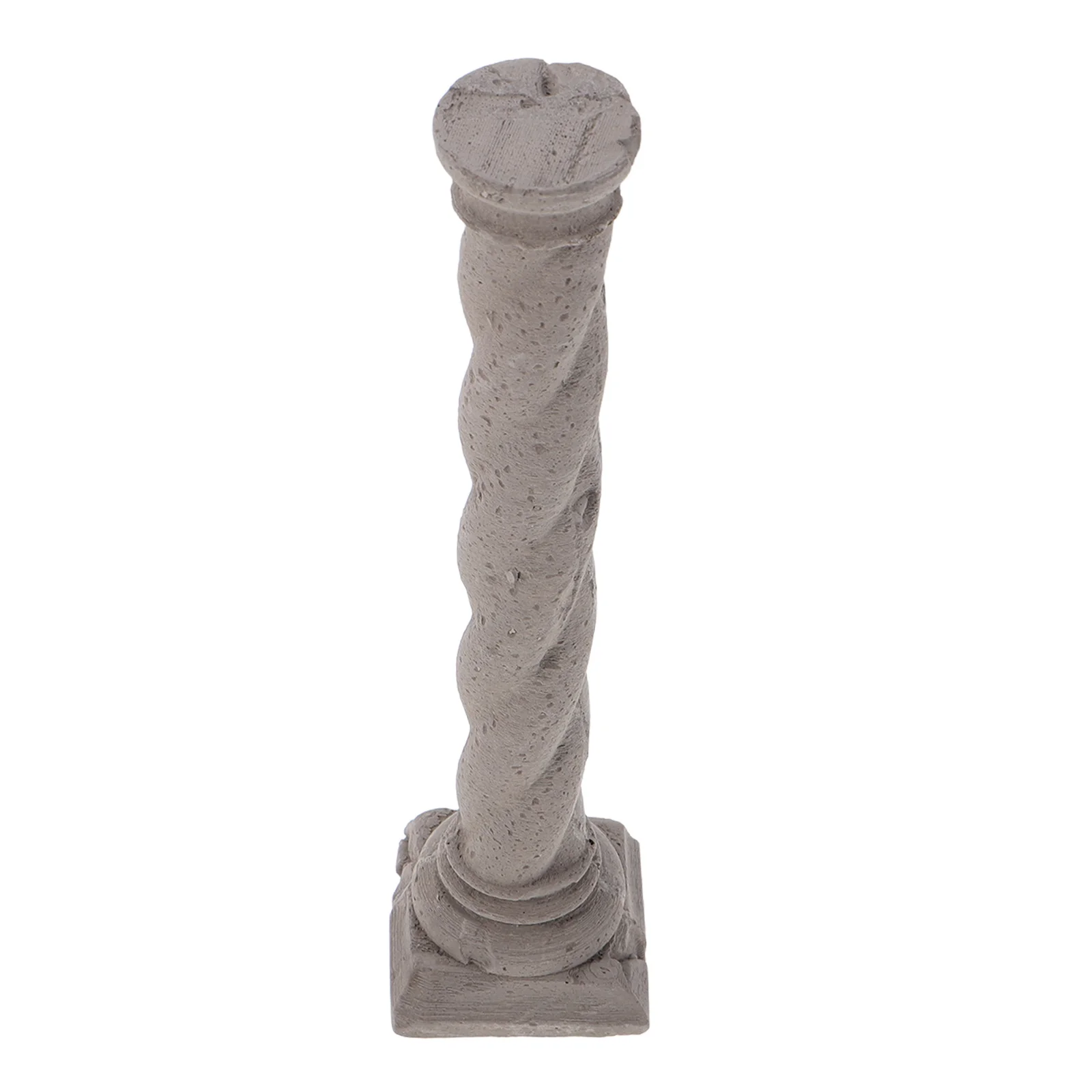 

Roman Column Aquarium Cement 18.5x4.4x4.4cm Mini Fish Tank Ornament Home Office Decor Fish Tank Hiding Shelter