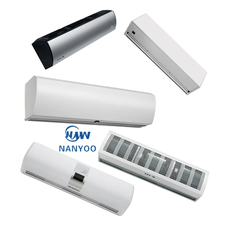 

Wall Hanging 220V Air Curtain for Food Areas Commercial Indoor Centrifugal Wind Barrier for Restaurant Kitchen Door Fan