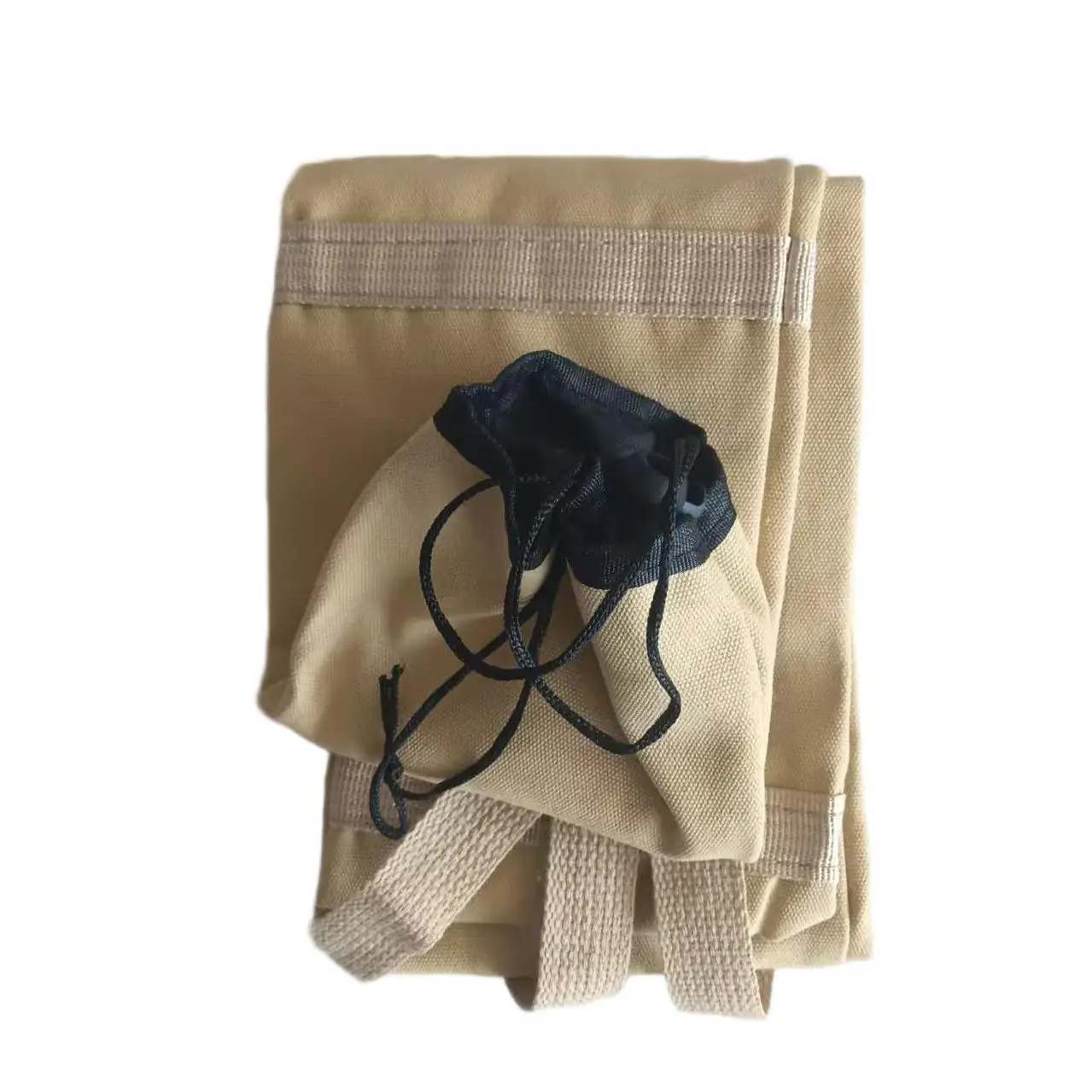 Tragbare Angelruten-Tasche aus Canvas für den Außenbereich, verstärkte Angelregenschirm-Tasche für das Angeln in der Wildnis, faltbare, leichte Regenschirm-Tasche für das Nachtangeln. – Detail 7