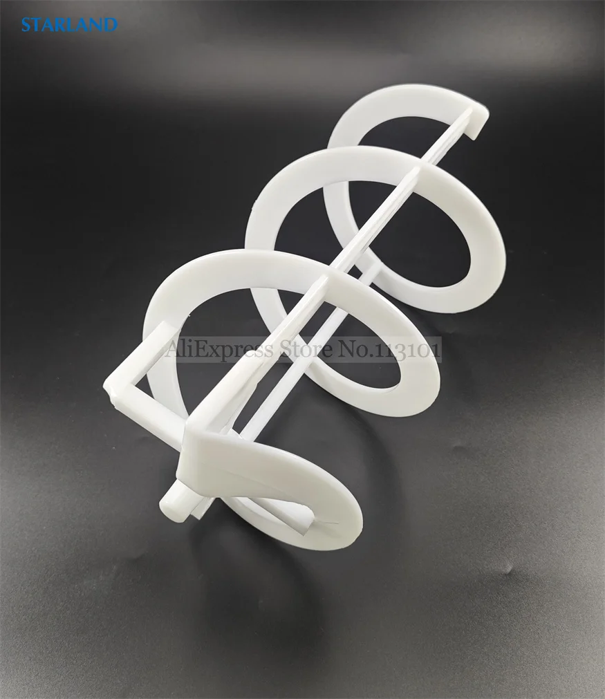 1 مجموعة خاصة البلاستيك دوامة بار اثارة دوامة قضيب جديد قطع الغيار ملحق ل MK-SM212 آلات طين الجليد طول 30 سنتيمتر