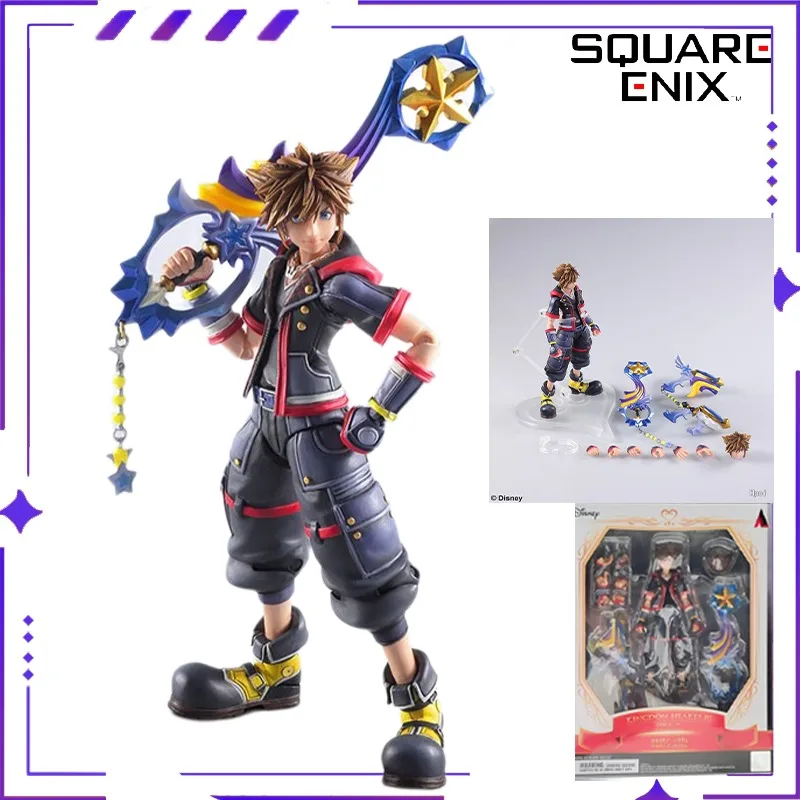 スクウェア・エニックス、SEオリジナル BRING ARTSシリーズ キングダム・ハーツIII ソラ ゲームズ モバイルドール モデル玩具 男の子向けギフト コレクション 在庫あり