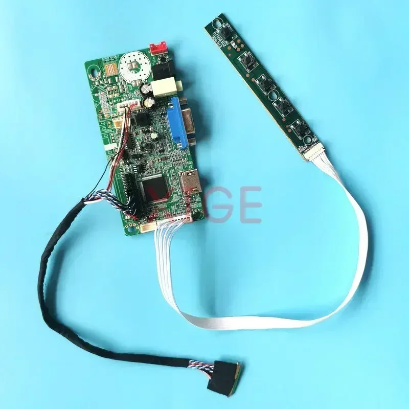 Kit DIY 58C Controller Driver Board For B101AW03 V0 B101AW06 V0/V1 1024x600 Laptop Screen HDMI-Compatible VGA 10.1