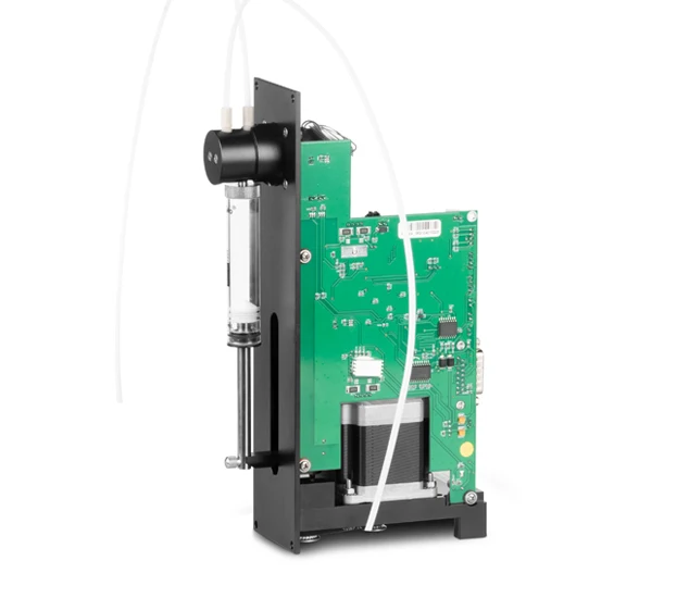 Transffering Microfluid Liquid Syringe Pump OEM Vertical Syringe Pump