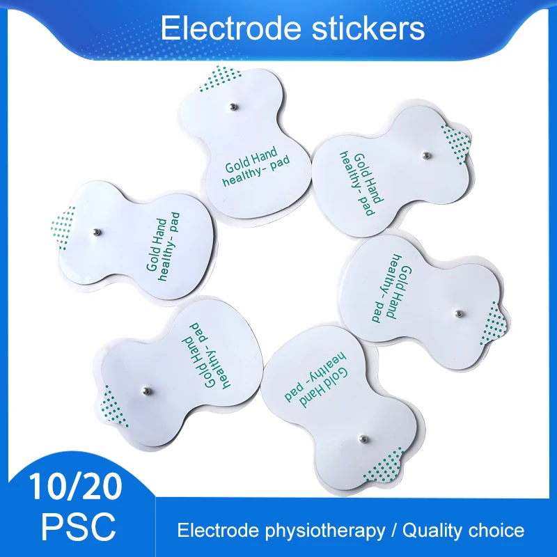 10/20PCS Electrode Pads for TENS Unit Digital Therapy Machine Accessories Massager Pulse Stimulator Electro Sticker Health Care