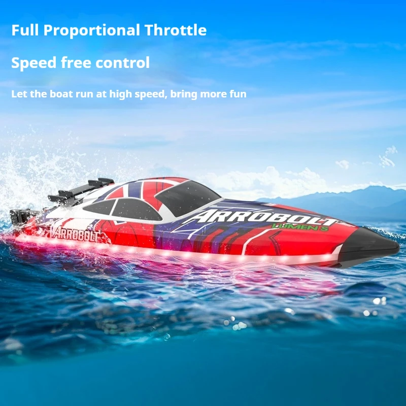 Volantex 79706 Professionelles ferngesteuertes Hochgeschwindigkeitsboot mit bürstenlosem Motor und leichtem wassergekühltem elektrischem Schnellboot