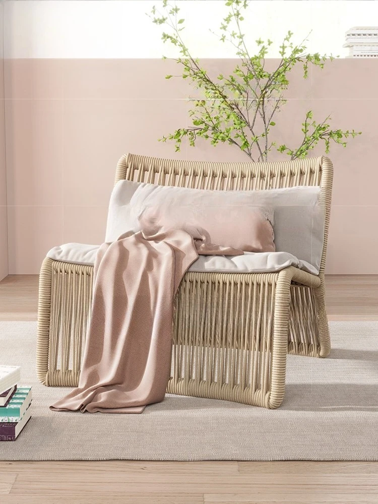 JC شرفة كرسي الاستجمام المنزل B & B كرسي أريكة فردي ضوء فاخر كسول Ins الرياح غرفة المعيشة الخلفية 2026