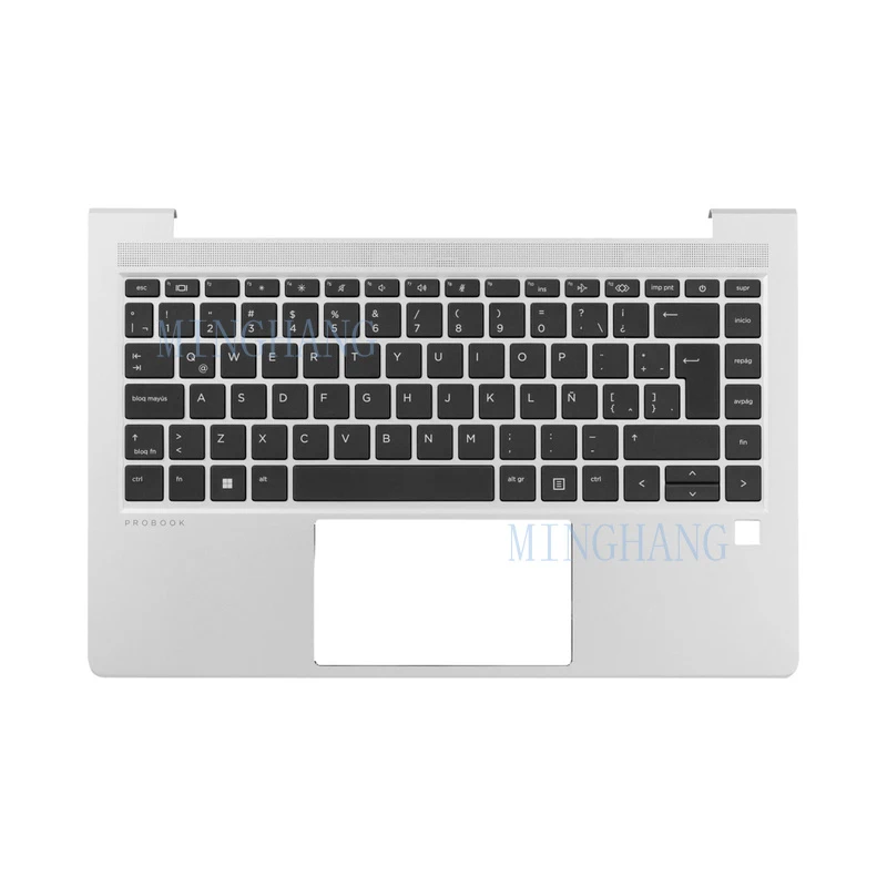 M M M23770-161 Nuevo para HP ProBook 440 445 G8 Palmrest Keyboard Bezel LTNA con ranura para tarjeta SD