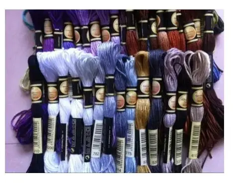 CXC Threads Two labels rose to me 30 pieces choose your colors cross stitch embroidery thread