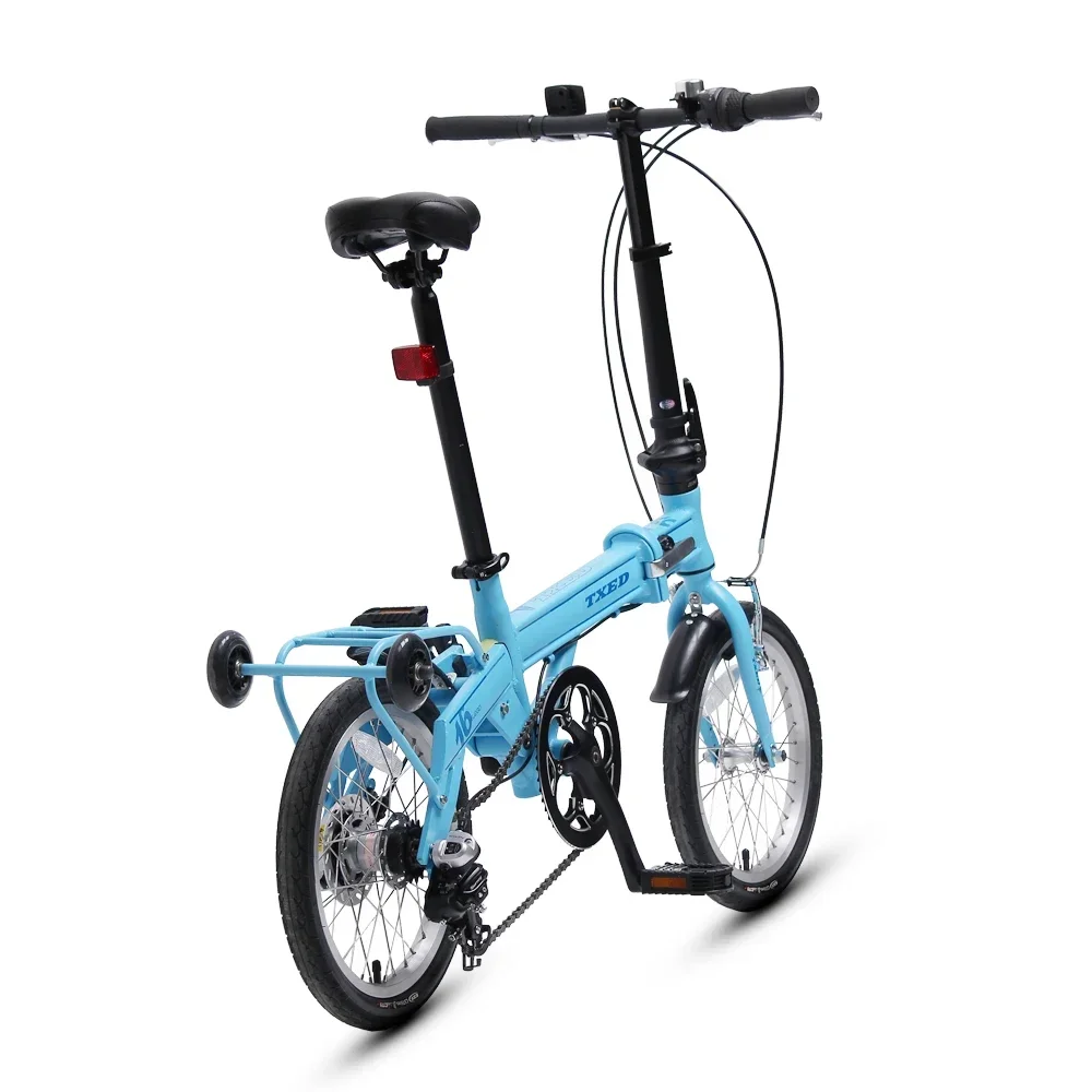 Three Fold City Bike Folding Bicycle 16 Inch On Hot Sale