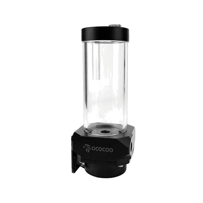 OCOCOO OC-H09E PC Water Cooling Pump Reservoir Combo 1300L/H 5m Head G1/4 DC 12V PWM Brushless Silent Acrylic Tank DIY