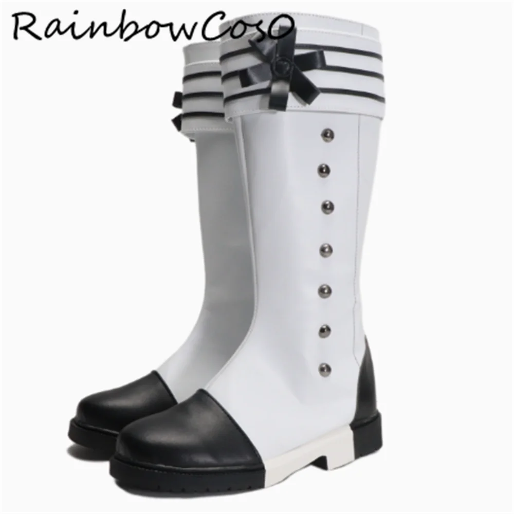 

Charuzu gurei Black Butler Cosplay Shoes Boots Game Anime Party Halloween RainbowCos0 W4898