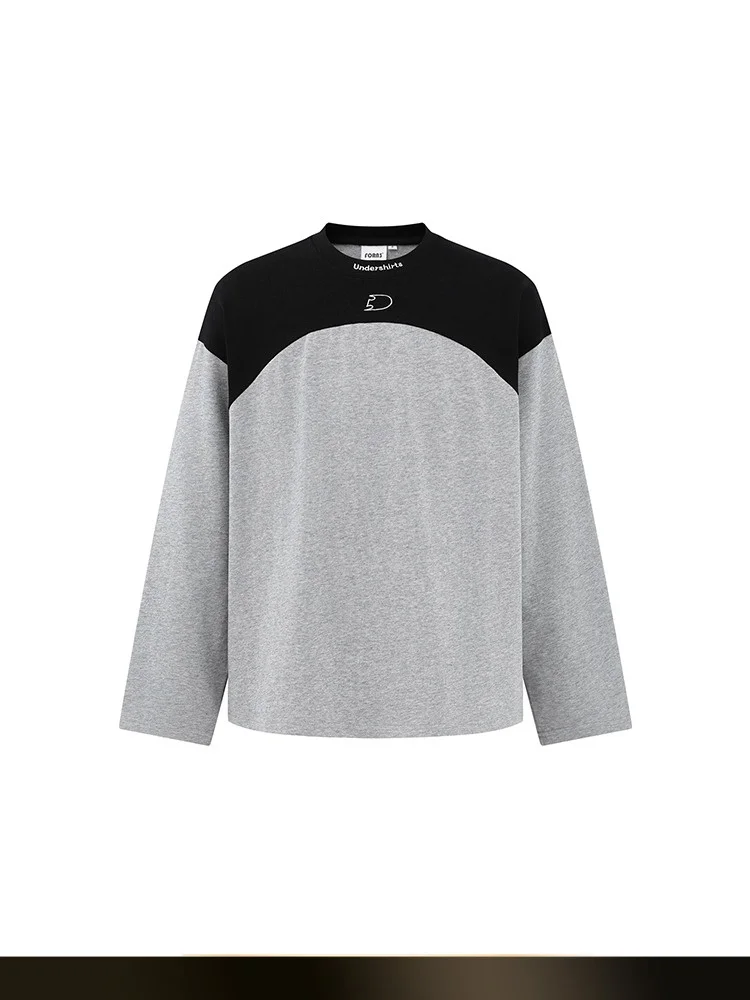 

Мужская толстовка NTED в американском ретро-стиле с цветными блоками, длинными рукавами, повседневная, для пар, из хлопка, молодежная, трендовая, с круглым вырезом