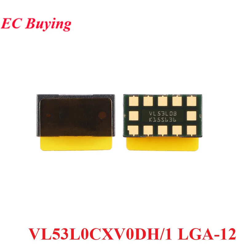 5Pcs/1pc VL53L0 VL53L0X VL53L0CXV0DH/1 Time-of-Flight (ToF) Laser Ranging Attitude Detection Sensor 2M IIC I2C Interface IC