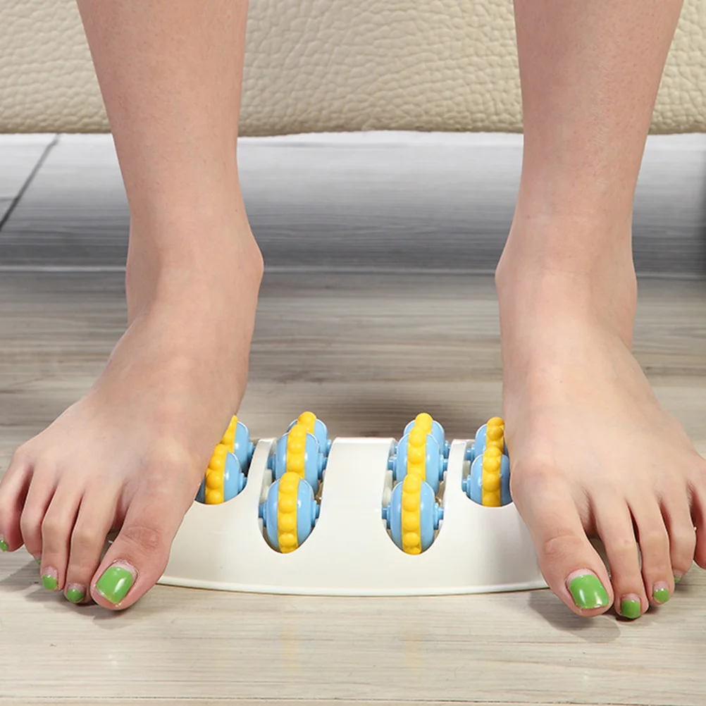 

Массажер для ног, легкий портативный инструмент для облегчения боли в мышцах, усталый, роликовый массажный ролик для ног для домашнего использования, массаж