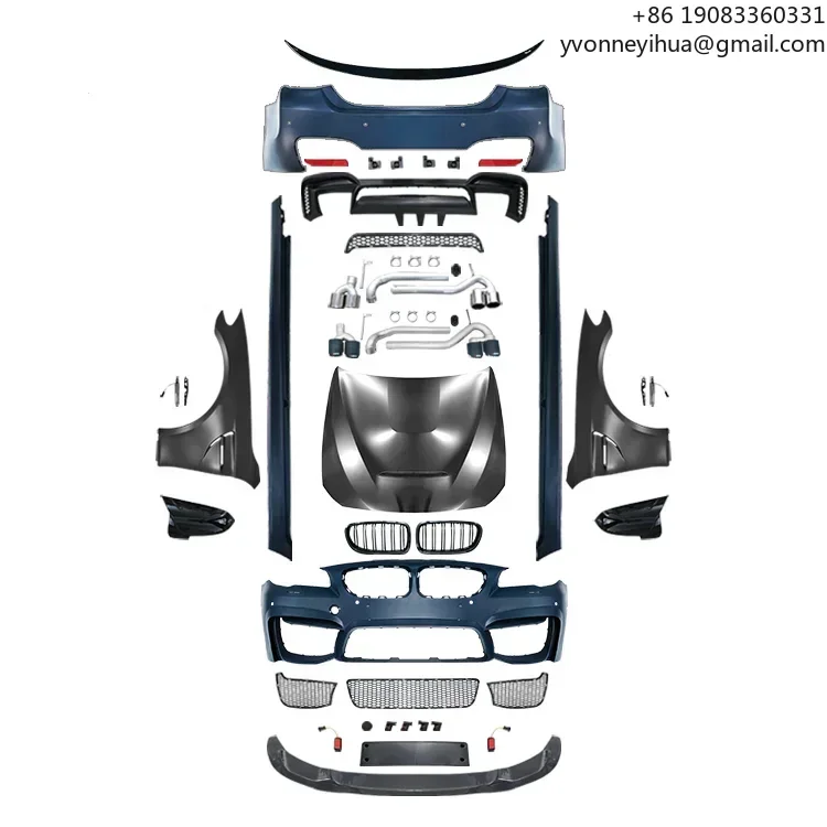 

F10 F18 Upgrade To M4 Style Body Kit Car Bumper For BMW 5 Series F10 F18 Bodykit