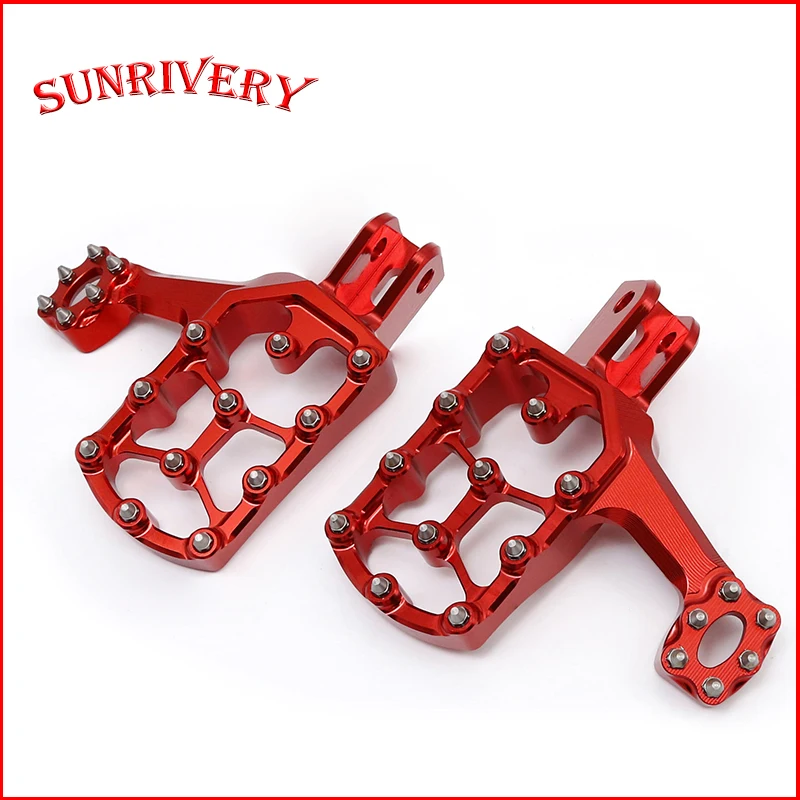 

For Honda CRF150F CRF230F CRF 150 230 F 2003-2019 Footpegs Footrests Pedals Pair Off-road vehicle pedals Motorcycle Accessories