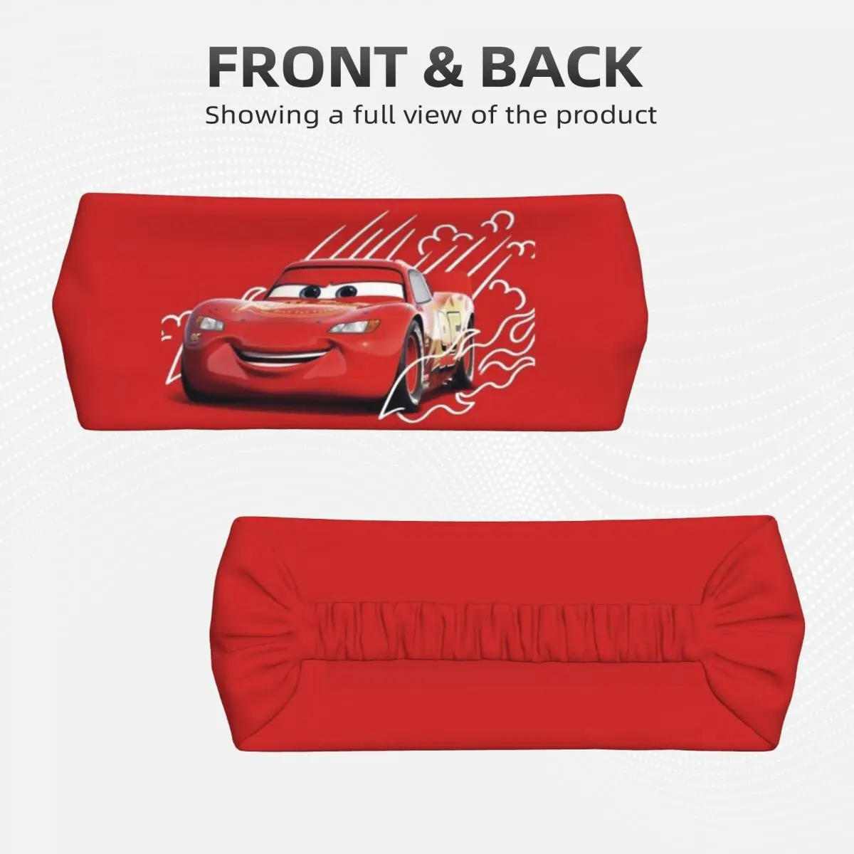 Custom Lighting McQueen Sport Headbands for Workout Non Slip Stretchy Cars Moisture Wicking Sweatband Men Women