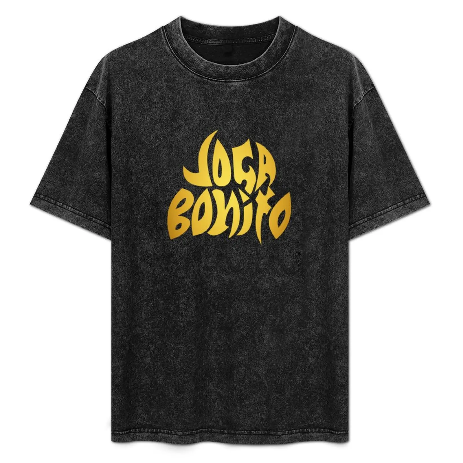 Camiseta Joga Bonito, Informal, Minimalista, de Manga Corta
