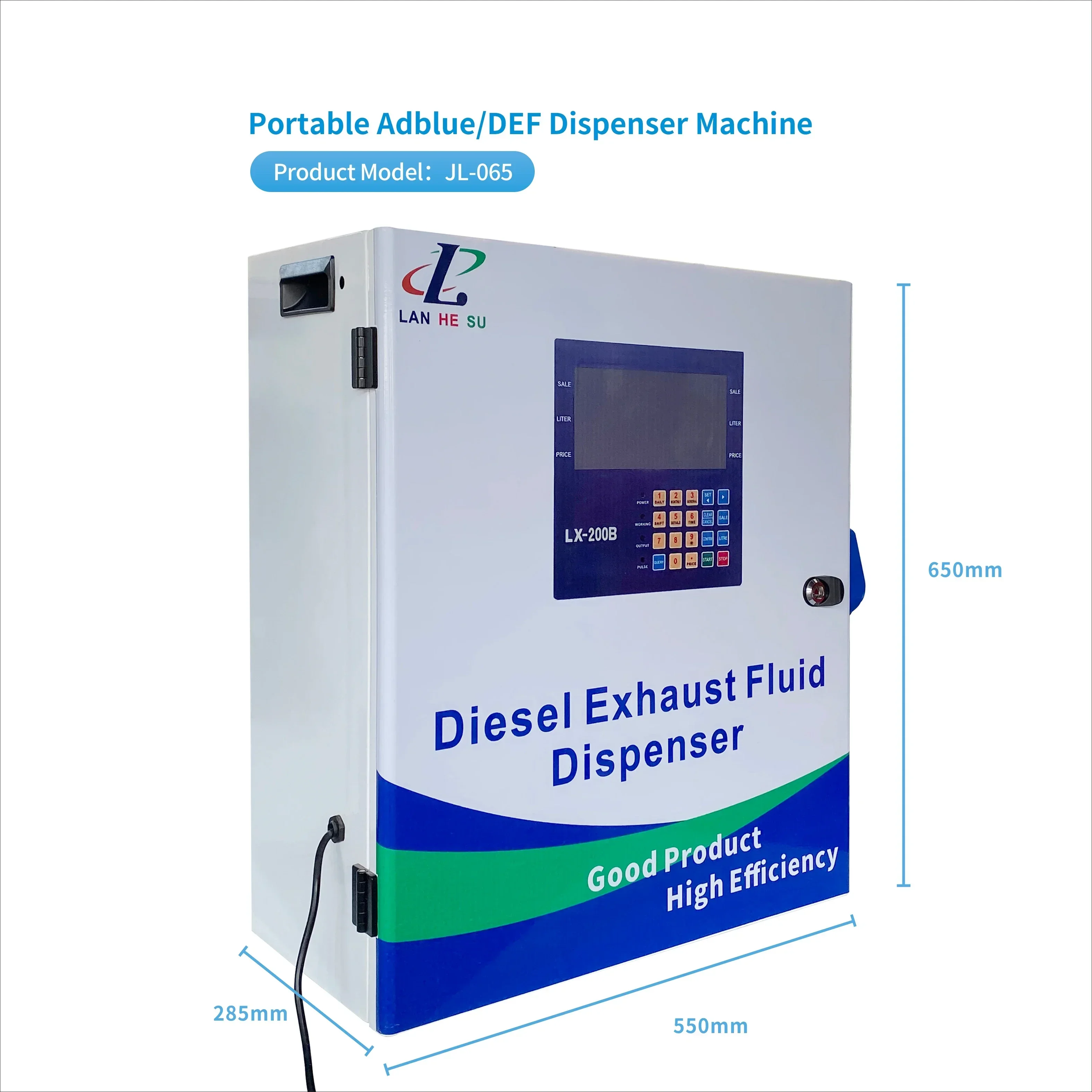 Hot SalesIntelligent Portable DEF Pump Liquid Filling Machine With Filling Amount And Value Setting Function