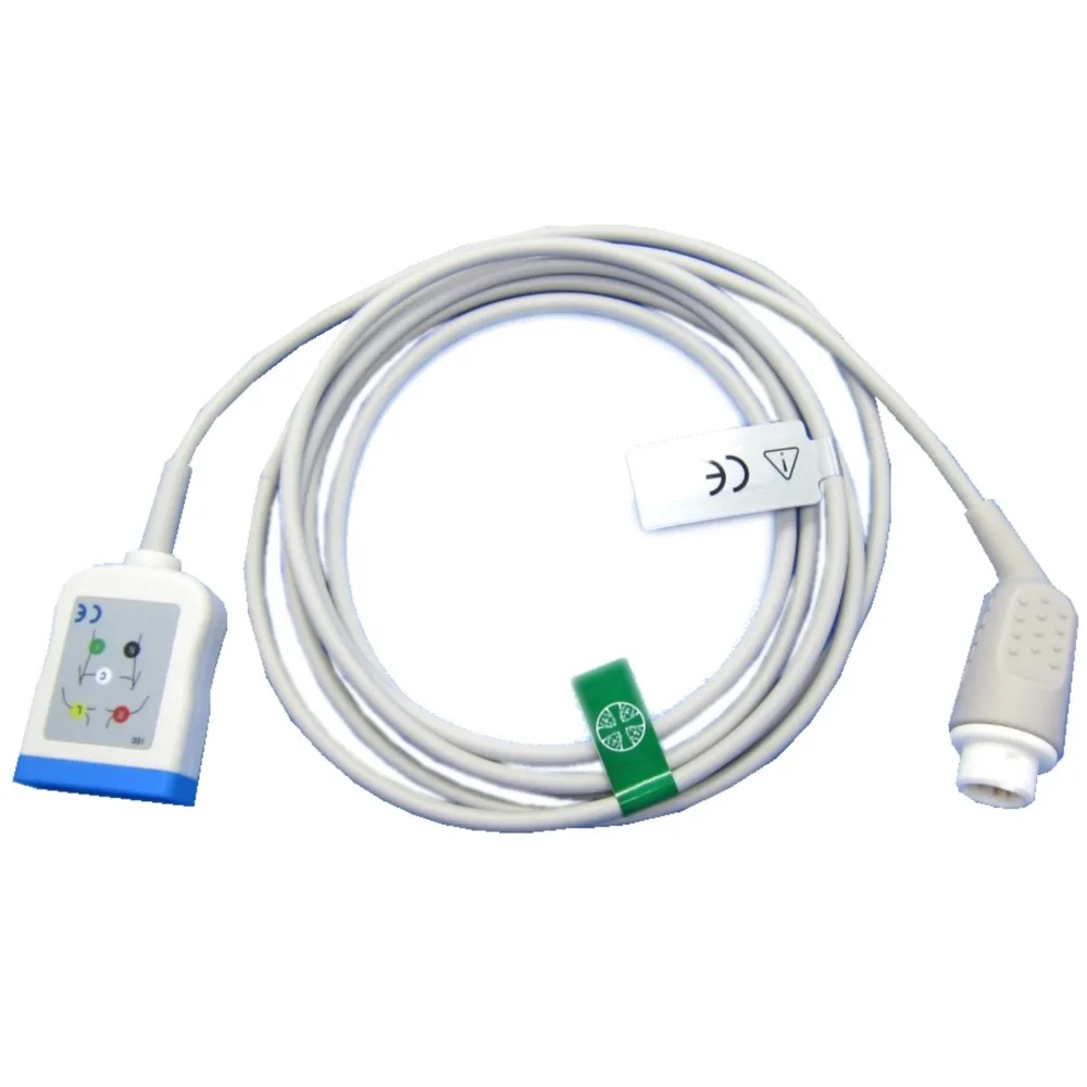 ECG 5-leads Trunk Cable For PHILI M1668A -3-5Leads Patient Monitor