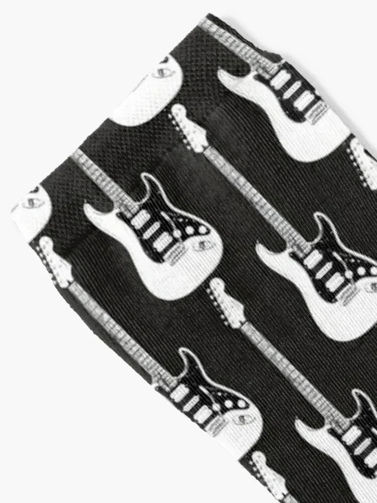 Electric Guitar Socks crazy FASHION Luxury Woman Socks Men's