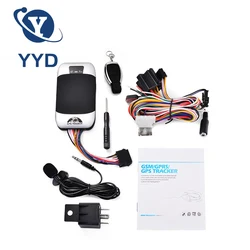 YYD Car GPS Tracker Vehicle Tracker GSM GPS Locator Coban TK303G Waterproof IP66 Remote Control Cut Off Engine Geofence Free APP