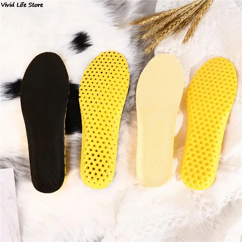 Insoles Orthopedic Memory Foam Sport Support Insert Woman Men Shoes Feet Soles Pad Orthotic Breathable Running Cushion