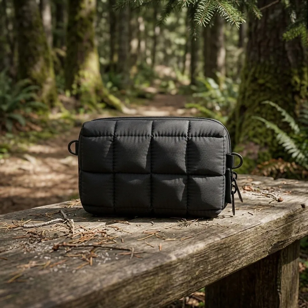 DSLR Camera Storage Bag with Shoulder Strap Polyester Material Compact Size for Travel Hiking and Outdoor Photography Adventures