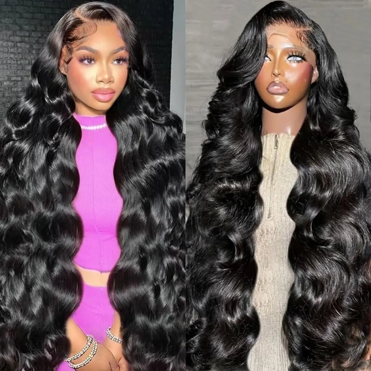 Glueless Wig Human Hair Reay To Wear 5×5 6x4 HD Lace Closure Wig 30 Inch Body Wave Frontal Wig    Human Hair Wigs