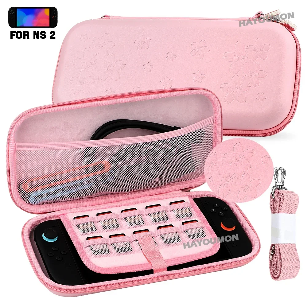 NEW Travel Carrying Case for Switch 2 Game Accessories Water