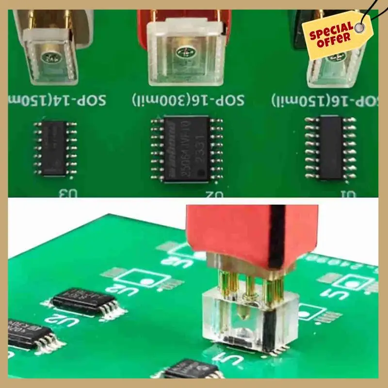 チップ ダウンロード 書き込み書き込みケーブル チップ ダウンロード 書き込みケーブル SOP16-150Mi プローブ スプリング ニードル フラッシュ Eeprom チップ バーナー ケーブル