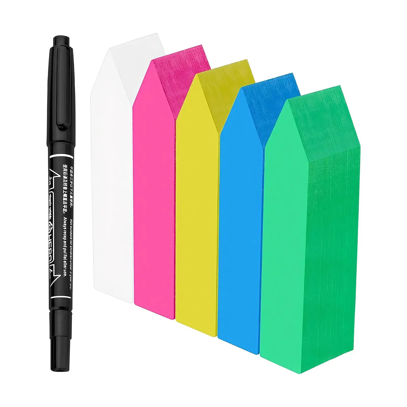 500 Pcs 4 Inches Plant Labels PVC Waterproof Plant Tags Nursery Garden Labels Pot Marker Garden Stake Tags For Seedlings