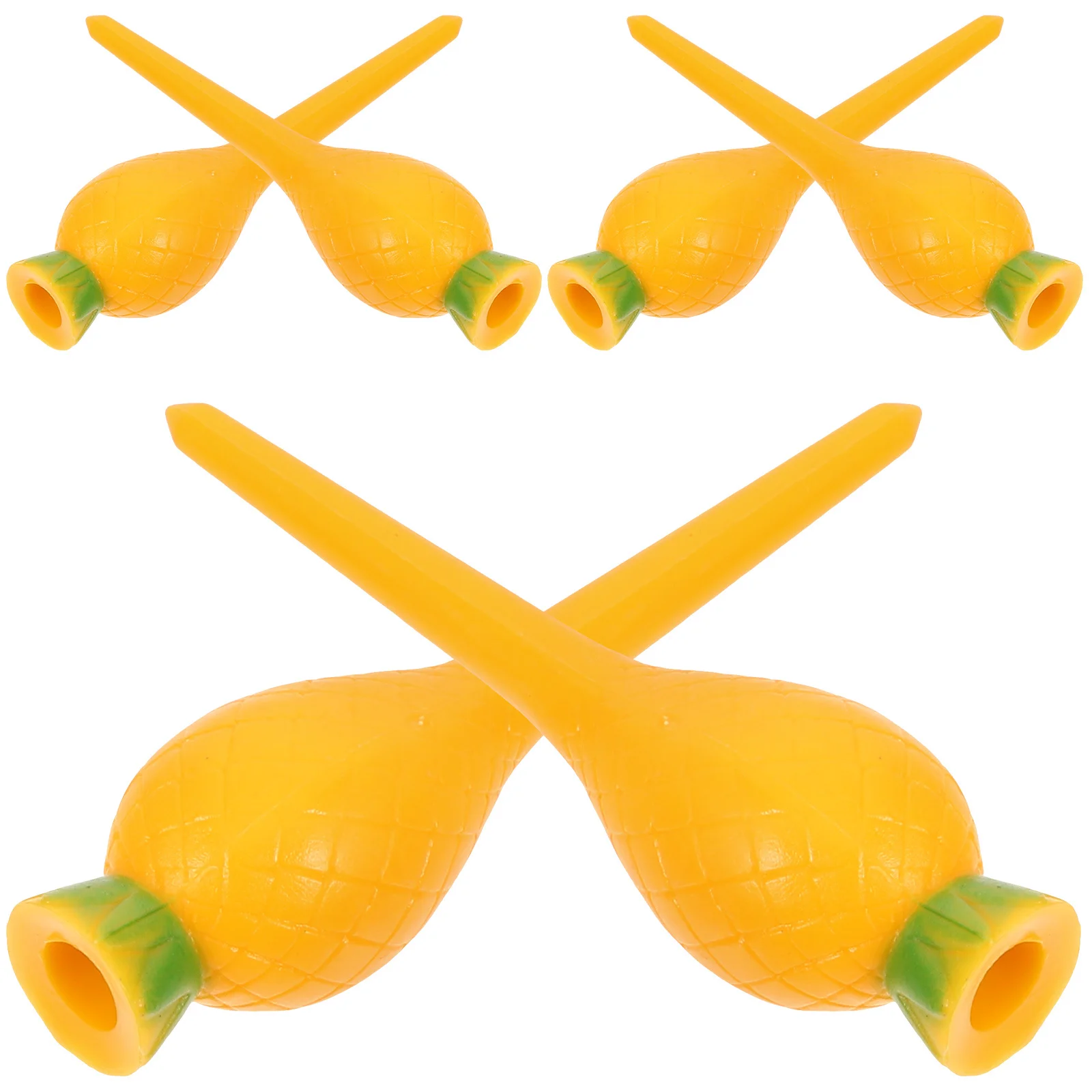 Tees de Golf de plástico, soportes de pelotas de Golf duraderos profesionales, picos ligeros y resistentes para entrenamiento de camisetas de camino de vuelo, 6 uds.