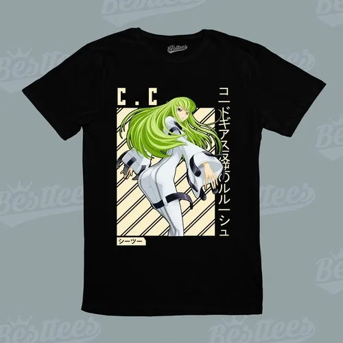 Japanese Anime Code Geass C.C Pose T-Shirt