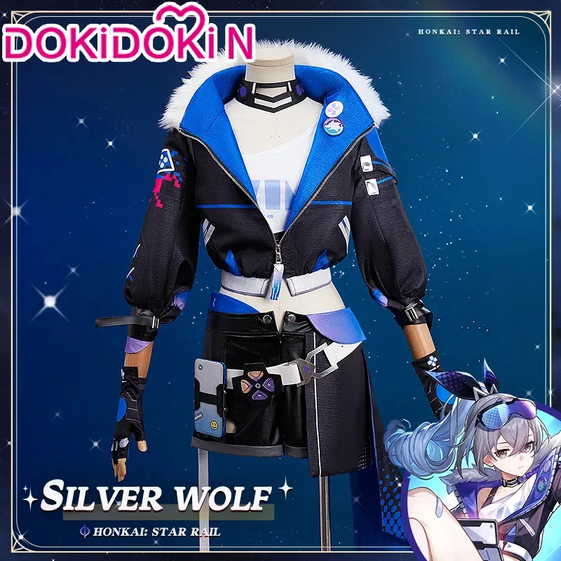 

Silver Wolf Cosplay Costume Game Honkai: Star Rail Cosplay【XS-3XL】DokiDoki-N Women Cosplay Silver Wolf Cosplay Plus Size