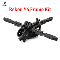 HGLRC Rekon Y6 5-inch Frame Kit Y-Type Long Endurance 3K Carbon Fiber Compatible Analog/O3/Moonlight Kit VTX