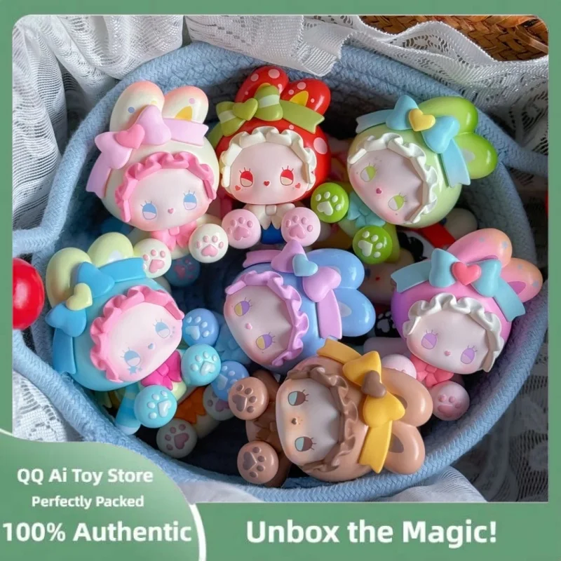 Original Emma Rabbit Collector Mini Blind Box Handmade Lovely Trendy Doll Toy Mysterious Boxgirls Unique Surprise Gift Ornament
