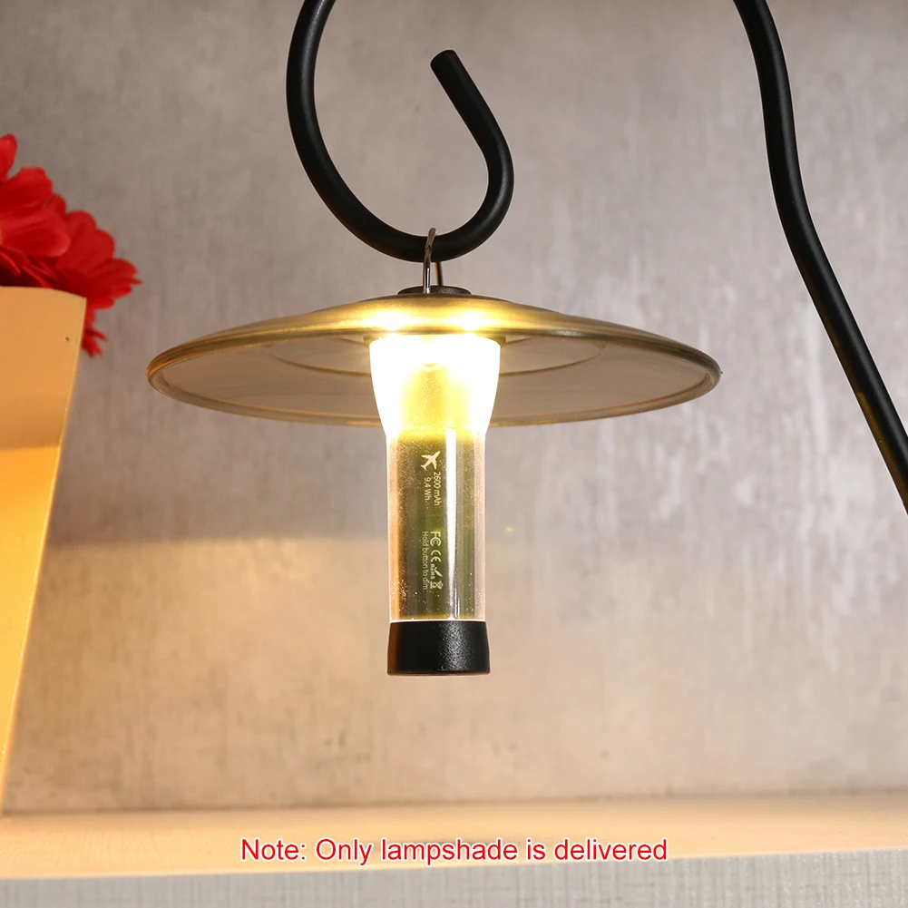 Lighthouse Lantern Lamp Shade Transparent Flashlight Lantern Lampshade Lighting Accessories for Goal Zero view 2