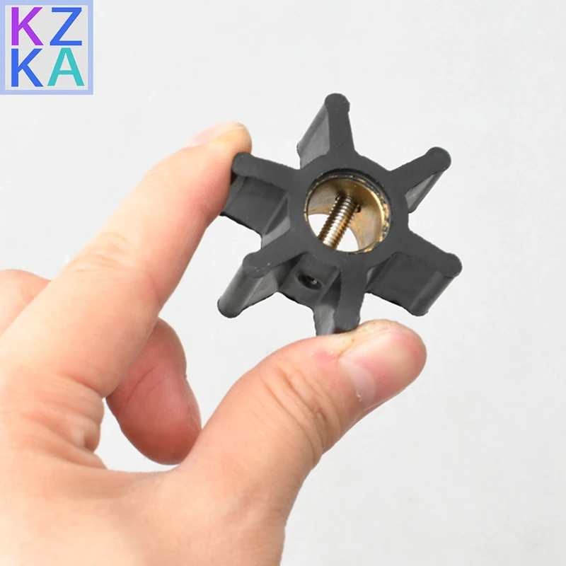 For Johnson 09-810B-1 Jabsco 653-0001 or Yanmar F4B 128990-42200 Sea Water Pump Impeller Kit Replace for Volvo 876097 CEF 500101